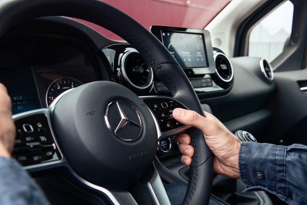 Photo de l'intérieur du nouveau Citan Mercedes-Benz